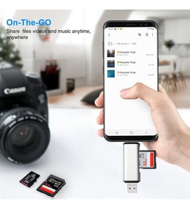 Macbook Uyumlu Type-C to USB 3.0 Flash Otg Veri Aktarım Sd Tf Tak Çalıştır Kart Okuyucu Çevirici Hub Adaptör