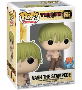 Funko Pop! Animasyon: Trigun - Vash Stampede (Gömleksiz) Figür (Px Exclusive) (Krem)