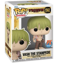 Funko Pop! Animasyon: Trigun - Vash Stampede (Gömleksiz) Figür (Px Exclusive) (Krem)