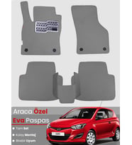 HYUNDAİ i20 (2008-2014) Uyumlu EVA Paspas Tam Set–Araca Özel,Kolay Montaj,Su Geçirmez