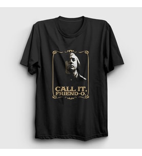 Presmono Unisex Siyah Call it Film No Country For Old Men T-Shirt 247768tt