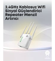 Yüksek Hızlı Parazit Önleyici Wifi Repeater Router