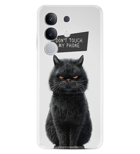 Vivo Y29 Kılıf Boutique Baskılı Resimli Don't Touch Cat Pcode -011