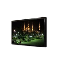Sultanahmed Camii Gece Çerçeveli Mdf Tablo