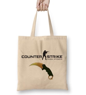 Counter Strike Cs Go Karambit Knife Skins Bez Çanta Uzun Saplı