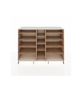 Kronos Dolap 11 Raflı  220x59x163 Çam-Aytaşı/Çam