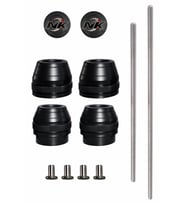 NK MOTORS Yamaha MT-07 2014-2024 Uyumlu Ön Arka Aks Koruma Takoz Seti