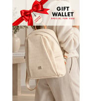 Krem 6026 Orijinal Just Polo Kadin 9 Bolmeli Orta Boy Sirt Cantasi 31x29 Cm