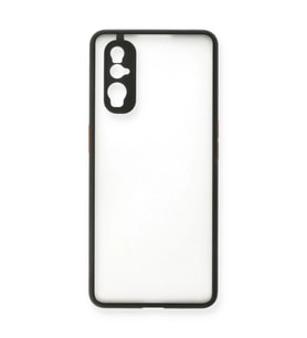 Oppo Find X2 Kılıf Montreal Silikon Kapak - Siyah