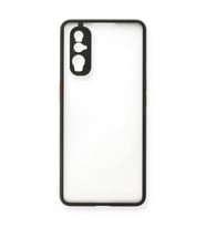Oppo Find X2 Kılıf Montreal Silikon Kapak - Siyah
