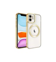 iPhone 12 Kılıf Kross Magneticsafe Kapak - Gold