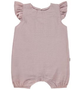 Civil Baby Volanlı Kol Şortlu 6-18 Ay Tulum - Pembe