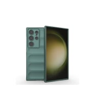 Samsung Galaxy S24 Ultra Kılıf Optimum Silikon - Koyu Yeşil