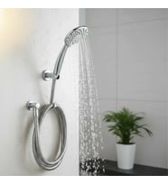 Yağmur Damlama Sistemli Banyo Duş Başlığı Armatürü Fiskiyesi