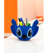 Stitch Tasarımlı Masaüstü Kalemlik, Fırçalık, Saksılık, Dekoratif Organizer (Standart)