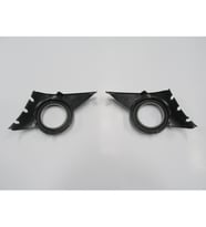 PEUGEOT 207- 06/09; SİS LAMBA KAPAĞI SAĞ/SOL SET (2 PARÇA) SİS DELİKLİ ÇERÇEVESİ GRİ 7452.HX
