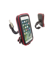 Motorsiklet Su Geçirmez Telefon Tutacağı 5.5" Ve 6.9" Uyumlu Aynaya Montaj