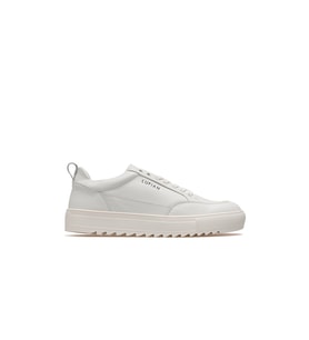 LUFIAN Philip Erkek Sneaker Deri Ayakkabı 25k 11223028 M Siyah (Beyaz)