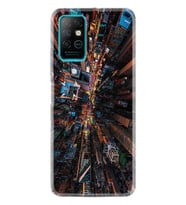 Infınıx Note 8 Kılıf Desenli Silikon Kılıf City 1341