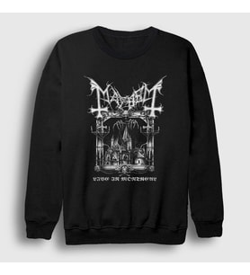 Presmono Unisex Siyah Montreal Mayhem Sweatshirt 64899tt