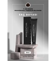 Momentum Kozmetik Saç Boyası Dore Mahogany Medium Blonde 7.35 60 ml