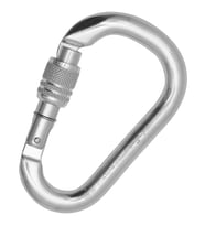 KONG HMS Napik Screw Sleeve 23KN Vidalı Karabina – EN 362/B  EN 12275/H  UIAA  EAC Polish (Gümüş)