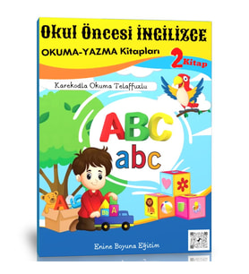 Okul Öncesi İngilizce Okuma Yazma Seti (2 Fasikül Kitap)