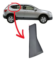 Nissan Qashqai Cam Bakalit Arka Üst Köşe Sağ 2007-2013