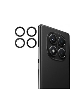 Joko Xiaomi Redmi Note 14 Pro 4G PVD Metal Kamera Lens - Siyah