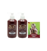 Jeans Color Saç Boyası Magenta 250 ml 2 Adet + Hairplus Saç Açıcı
