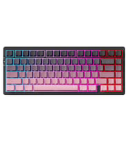 MCHOSE G75 Pro Black Pink %75 Matcha Latte Switch Hotswap RGB Kablosuz İngilizce Mekanik Gaming Klavye (G75-16A)