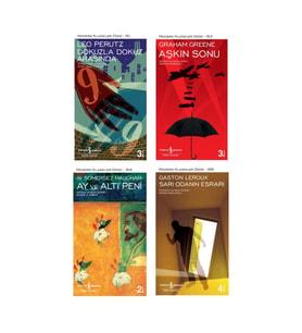 Dokuzla Dokuz Arasında + Aşkın Sonu + Ay Ve Altı Peni + Sarı Odanın Esrarı- 4 Kitap Set