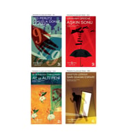 Dokuzla Dokuz Arasında + Aşkın Sonu + Ay Ve Altı Peni + Sarı Odanın Esrarı- 4 Kitap Set