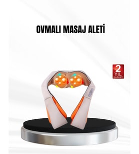 Yoğurmalı Isıtmalı Masaj Aleti - Ev, Ofis Ve Araç Kullanımına Uygun, Çok Bölgeli Masaj Sistemi