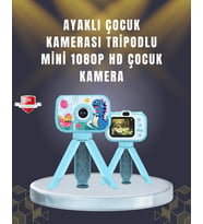 2 İnç Ekranlı Çocuk Kamerası – Çizgi Film Efektli Ve Müzik Çalar Özellikli