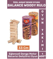 Özel Genç Yetişkin Çocuk Eğlenceli Konsantrasyon Denge Motor Becerisi Geliştirici AHŞAP DENGE OYUNU