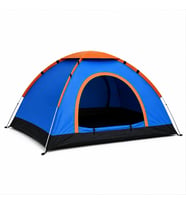 4 Kişilik Tam Otomatik Kamp Çadırı 220 x 250 x 165 cm Hızlı Kurulumlu Outdoor Çadır Geniş Aile Çadırı Kamp, Piknik, Balıkçılık, Festival ve Doğa Aktiviteleri İçin Taşınabilir Kamp Çadırı