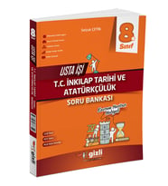 GİZLİ YAYINLARI 8.SINIF USTA İŞİ İNKILAP TARİHİ VE ATATÜRKÇÜLÜK SORU BANKASI