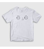 Presmono Unisex Çocuk Beyaz Face Stewie Griffin Family Guy T-Shirt 300217tt