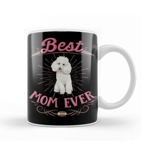 Poodle Mom 02 Kupa Bardak Porselen