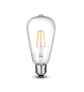 Cata CT-4353 8W Edison Rustik LED Ampul E27 Günışığı 3000K Filament Dekoratif Lamba 950 lm