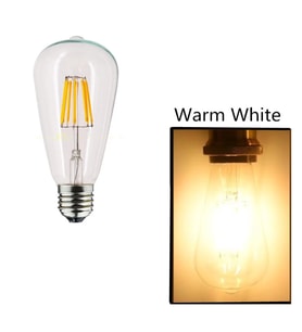 Cata CT-4353 8W Edison Rustik LED Ampul E27 Günışığı 3000K Filament Dekoratif Lamba 950 lm