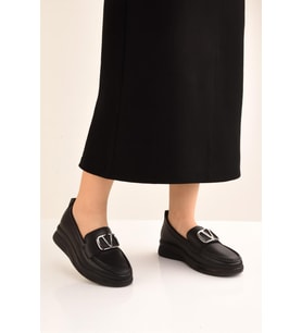 Toka Detay Kadın Loafer