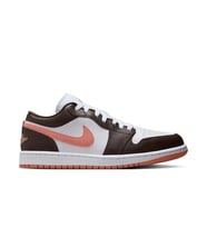 Air Jordan 1 Low 'White Baroque Brown' Kadın Basketbol Ayakkabısı