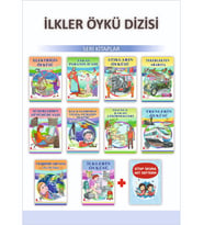 Ata 3.Sınıflar İçin İlkler Öykü Dizisi+Kitap Okuma Not Defteri (Beyaz)