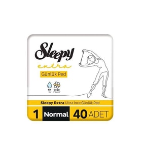 Sleepy Extra Ultra İnce Günlük Ped 40'lı