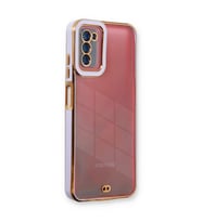 Galaxy A03S Kılıf Liva Lens Silikon - Lila