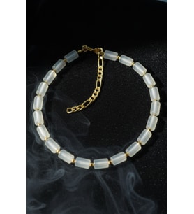 Fosforlu Köpek Kolye- Tasma - Collar (Altın)