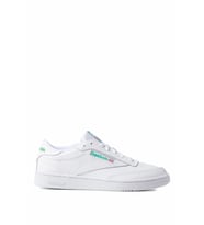 Reebok Club C 85 Unisex Günlük Spor Sneaker Ayakkabı (Beyaz - Yeşil)