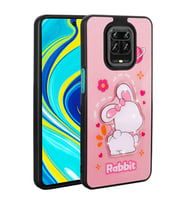 Xiaomi Redmi Note 9S Uyumlu Kılıf Parlayan Kabartmalı İkonik Figürlü Zore Amas Silikon Kapak